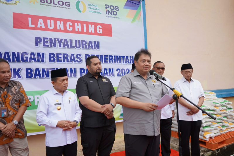 Jambi Dapat Bantuan Beras dari Pemerintah Pusat, Gubernur Al Haris Minta Penyaluran Tepat Sasaran, PETAJAMBI.COM