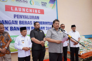 Jambi Dapat Bantuan Beras dari Pemerintah Pusat, Gubernur Al Haris Minta Penyaluran Tepat Sasaran, PETAJAMBI.COM