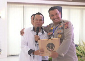 Pesan Damai Duta Publisitas HWPL di Rakernis Humas Polda Jambi, PETAJAMBI.COM