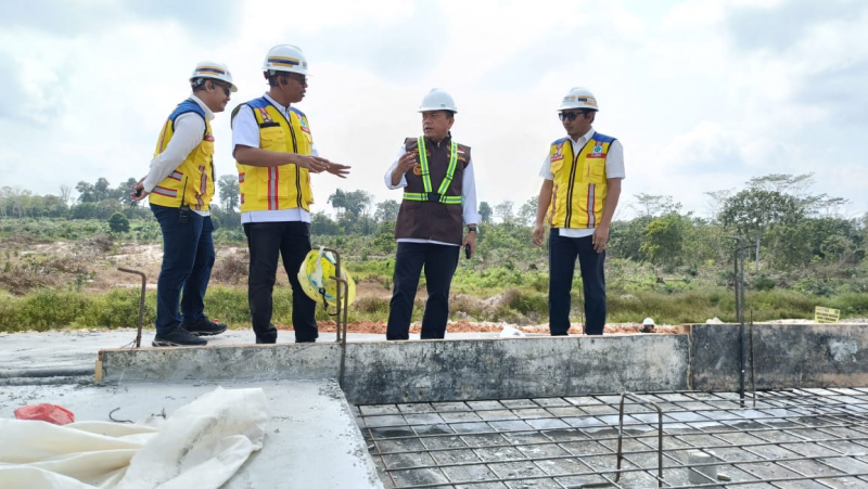 Gubernur Jambi Jajal Tol Baleno, Progres Pembangunan 92,5 Persen, PETAJAMBI.COM