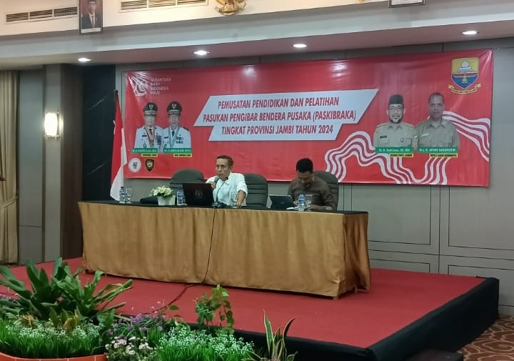 Ketua IKAL Jambi Bekali Calon Paskibraka Wawasan Kebangsaan , PETAJAMBI.COM