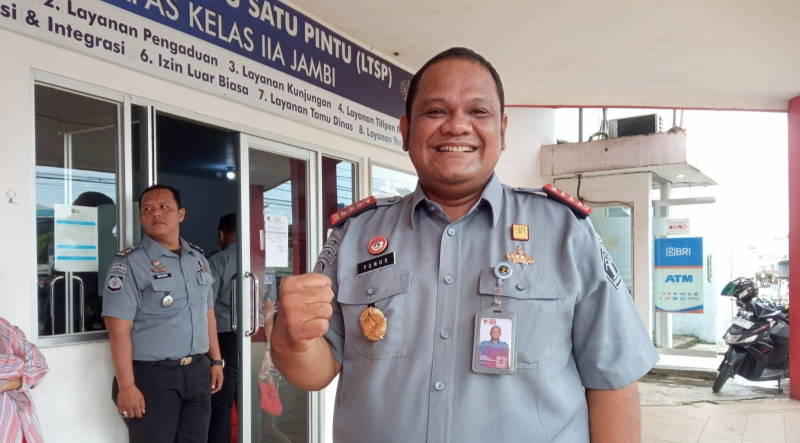 979 Warga Binaan Lapas Jambi Diusulkan Dapat Remisi, 46 Orang Kasus Korupsi, PETAJAMBI.COM