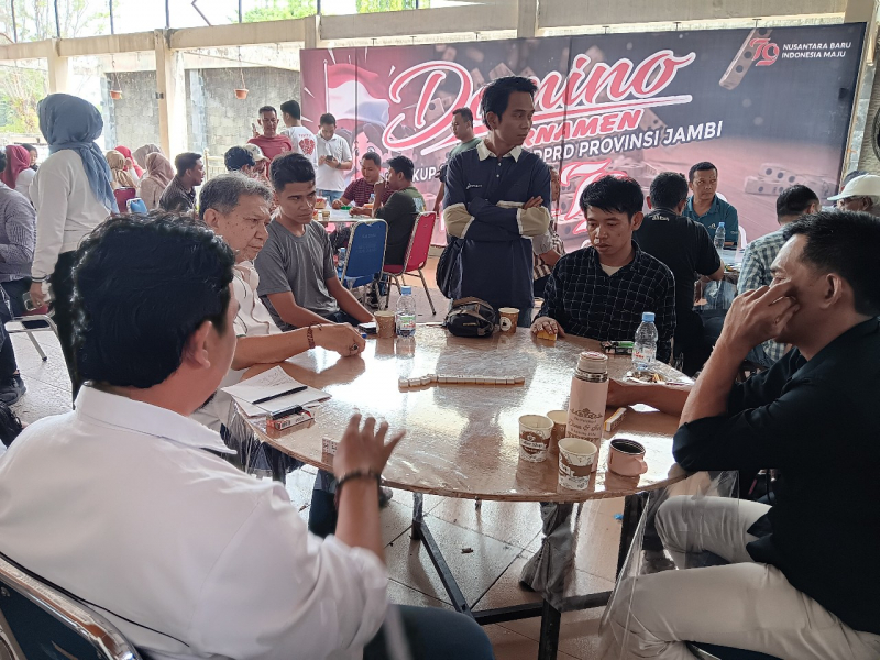 Semarakan Momen HUT ke-79 RI, Setwan DPRD Provinsi Jambi Gelar Turnamen Domino, PETAJAMBI.COM