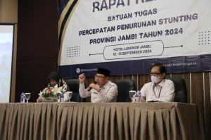 Pimpin Evaluasi Kinerja Satgas Stunting, Kaper BKKBN Tekankan Pentingnya Perkuat Kolaborasi, PETAJAMBI.COM