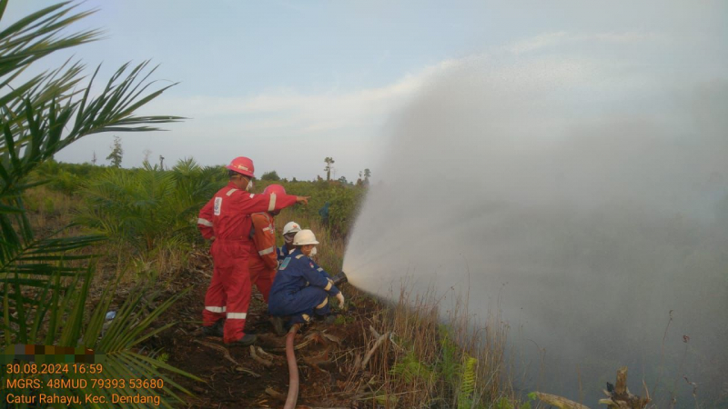 SKK Migas-PetroChina Jabung Berperan Penting Dalam Penanganan Karhutla Jambi, PETAJAMBI.COM