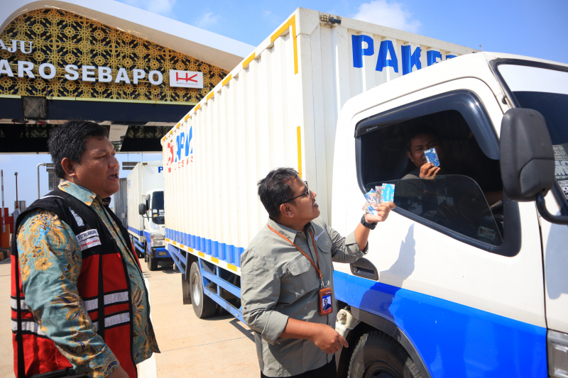 BI Jambi Sosialisasikan Pembayaran Berbasis Elektronik Untuk Jalan Tol di Ruas Tol Baleno, PETAJAMBI.COM