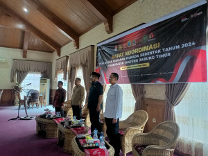 Pantau Persiapan Pilkada, Pjs Gubernur Jambi Minta TNI dan Polri Kawal Ketat Pendistribusian Logistik, PETAJAMBI.COM