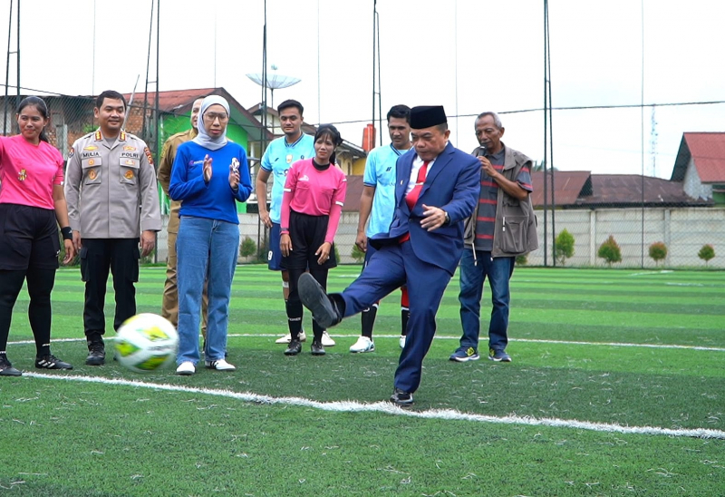 Gubernur Jambi Buka Turnamen Mini Soccer ANTARA Cup 2024, PETAJAMBI.COM