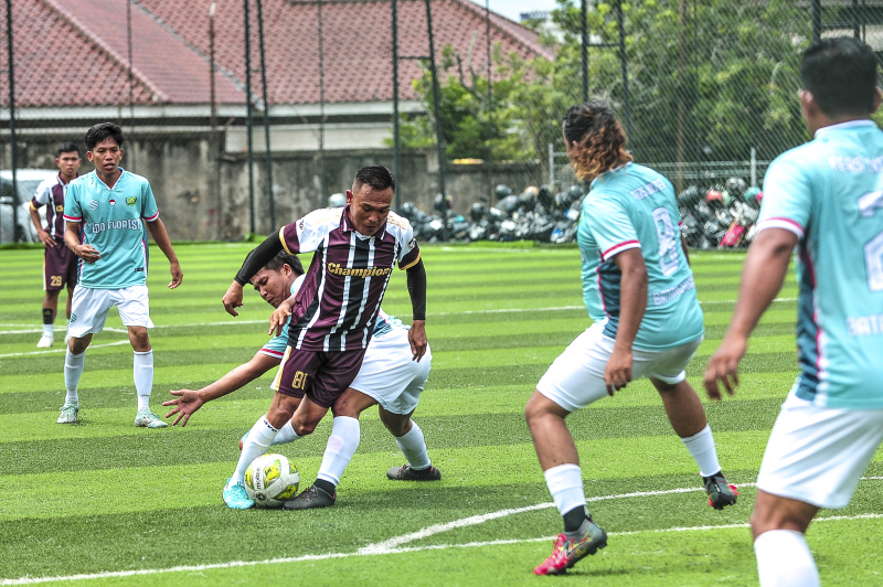 Lesatkan Empat Gol Berkelas, Tanah Pilih FC Sukses Pertahankan Gelar Juara, PETAJAMBI.COM