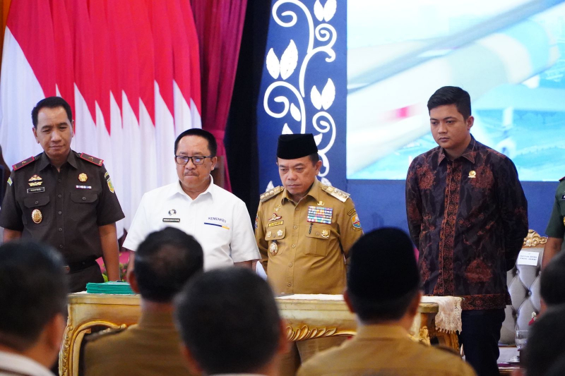 Ketua DPRD Hadiri Penyerahan DIPA Jambi Tahun 2025, PETAJAMBI.COM