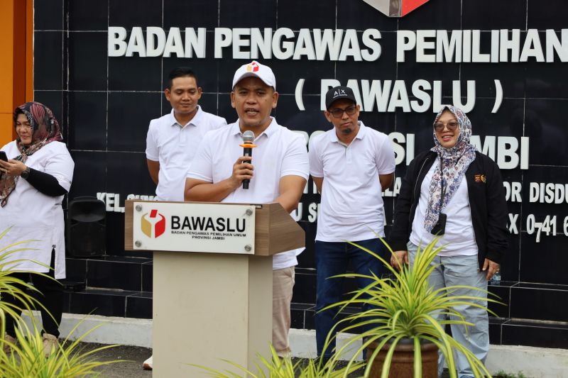 Ciptakan Pemilu yang Aman, Bawaslu Jambi Apresiasi Kepolisian Selama Tahun 2024, PETAJAMBI.COM