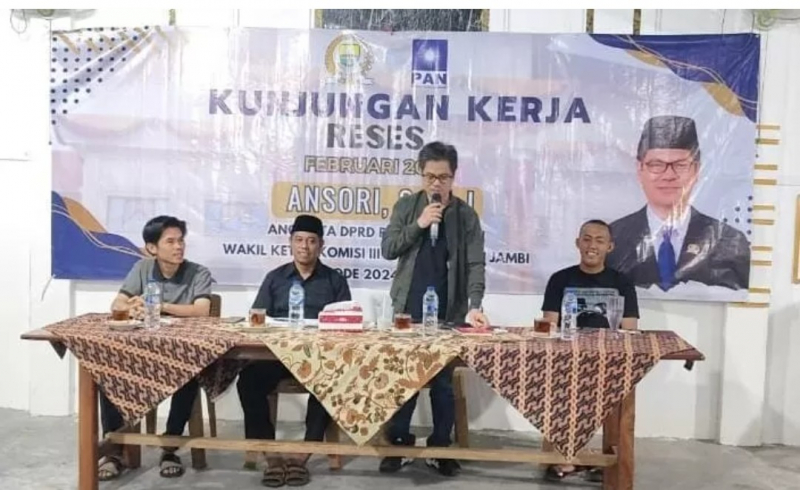 Reses di Tebo, Anggota DPRD Provinsi Jambi Tampung Aspirasi Masyarakat, PETAJAMBI.COM