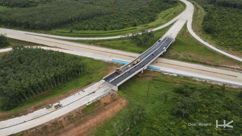 Dukung Mudik 2025, Hutama Karya Percepat Pembangunan Tol Palembang-Betung, PETAJAMBI.COM