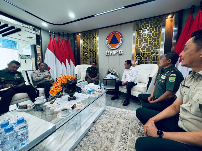 Gubernur Jambi Temui Kepala BNPB, Bahas Karhutla dan Bencana Alam, PETAJAMBI.COM