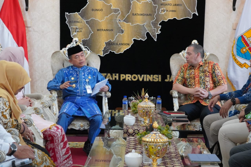 Audensi dengan BRIN, Al Haris Bahas Penguatan Peran BRIDA, PETAJAMBI.COM