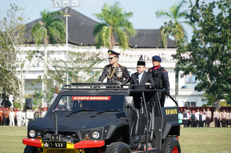 Al Haris Apresiasi Kinerja Polda Jambi Jaga Keamanan Daerah, PETAJAMBI.COM