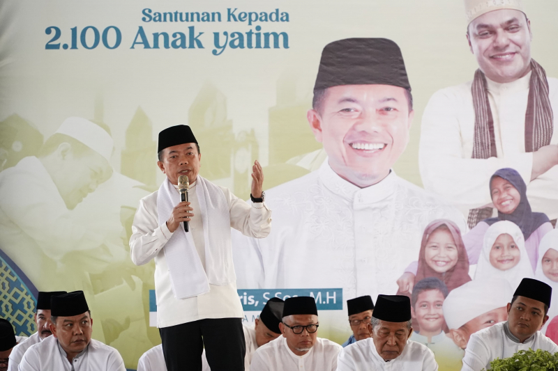 Berbagi Kebahagiaan, Pemprov Jambi Santuni 2.100 Anak Yatim Piatu, PETAJAMBI.COM