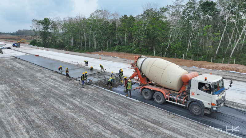 Dukung Ketahanan Pangan, Hutama Karya Catat Progres Signifikan Proyek Jalan Tol Betung-Tempino-Jambi, PETAJAMBI.COM