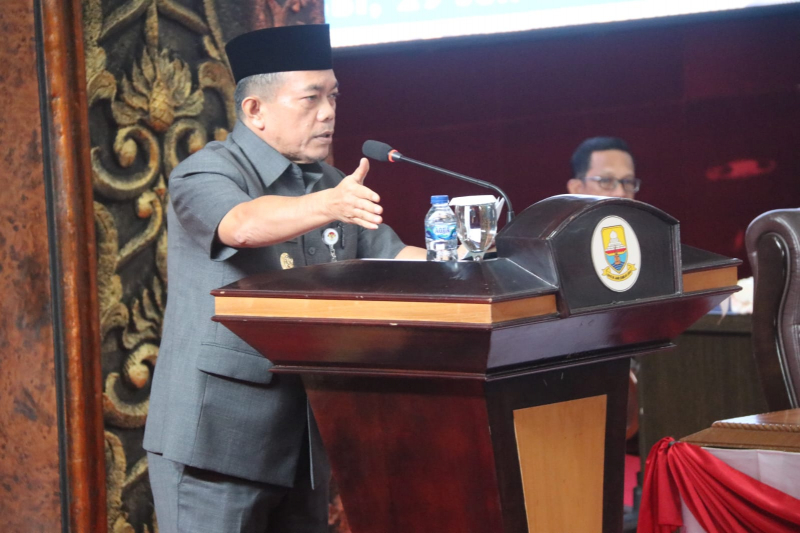 Gubernur Sampaikan Tanggapan Pemerintah Terhadap Pemandangan Umum Fraksi-Fraksi DPRD, PETAJAMBI.COM