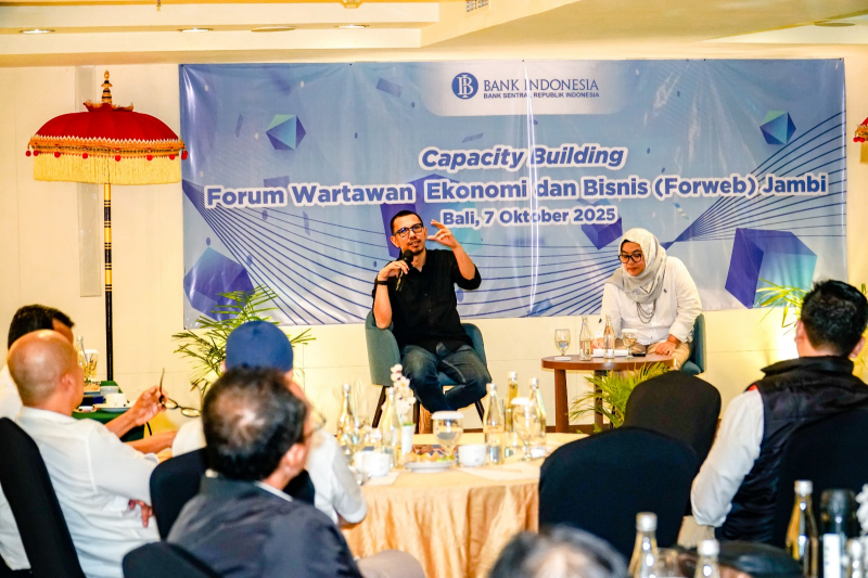 BI Jambi Dorong Forweb Perdalam Pemanfaatan AI dalam Dunia Jurnalistik, PETAJAMBI.COM